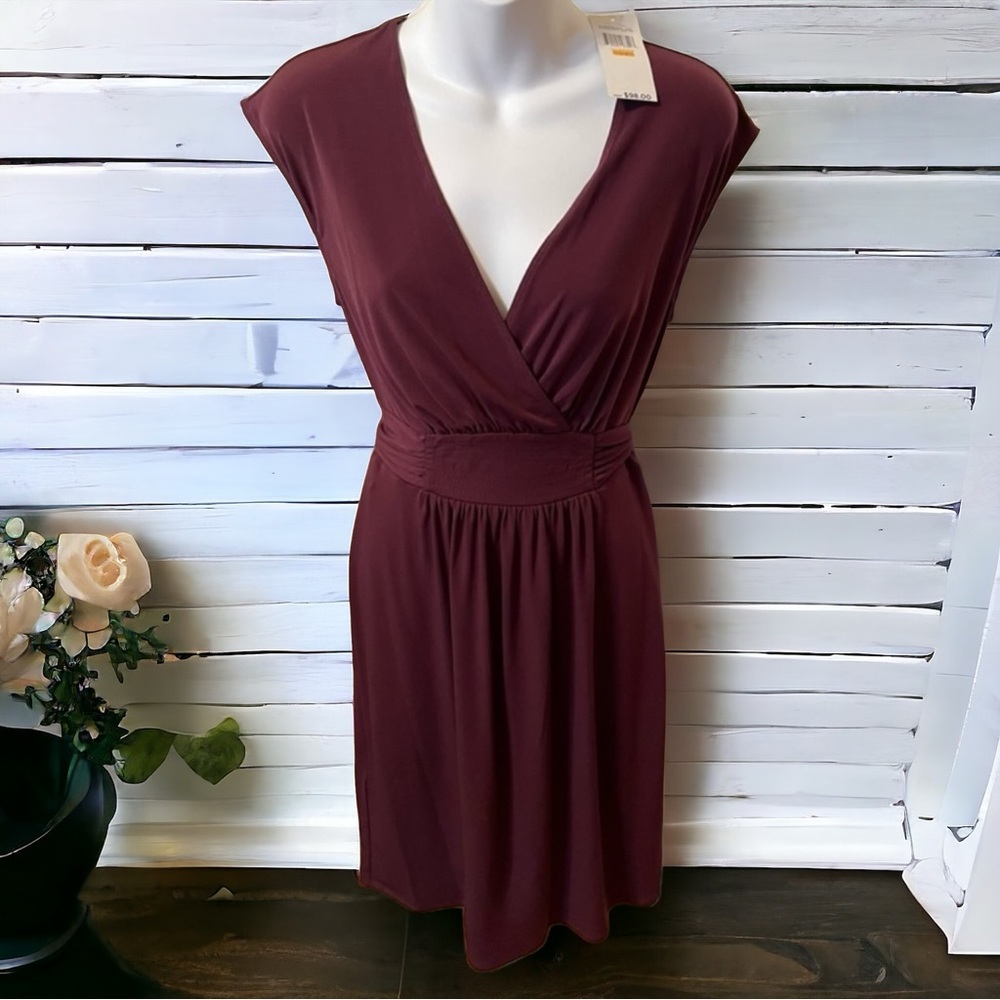 Max and Cleo NWT Wine Color Cocktail Dress